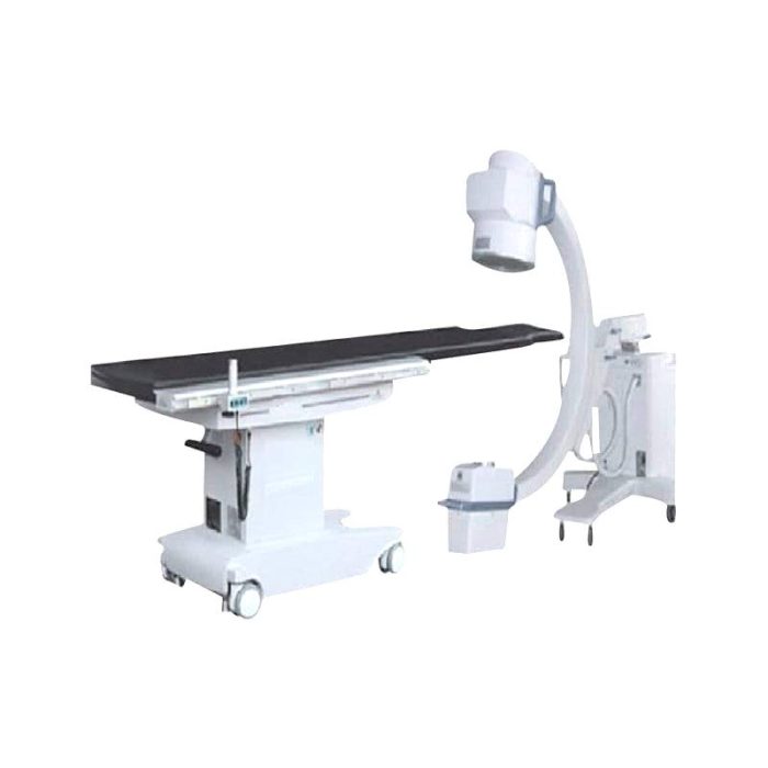 Angiography Table With Tube Stand