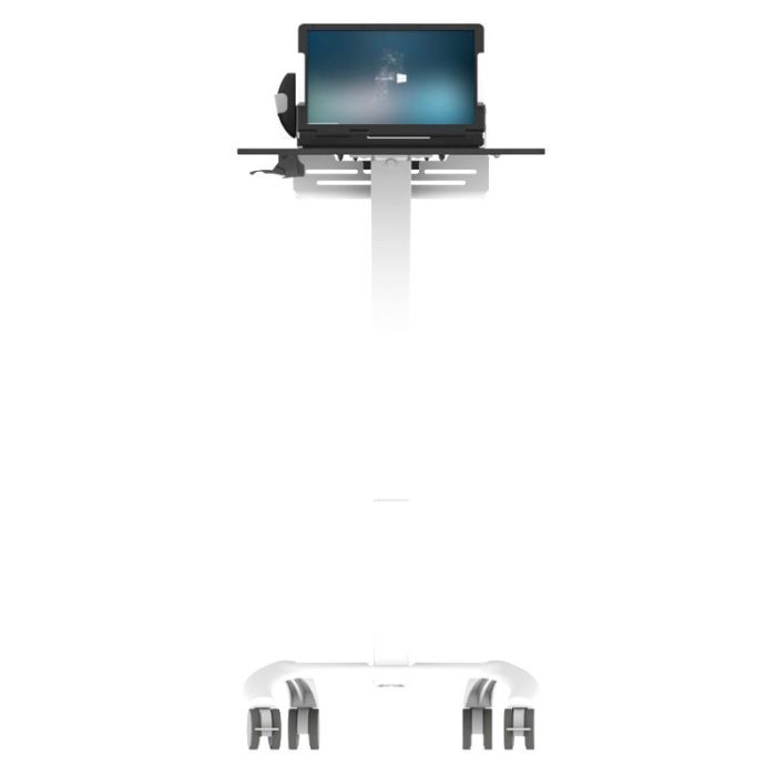 Height-Adjustable Computer Cart 1