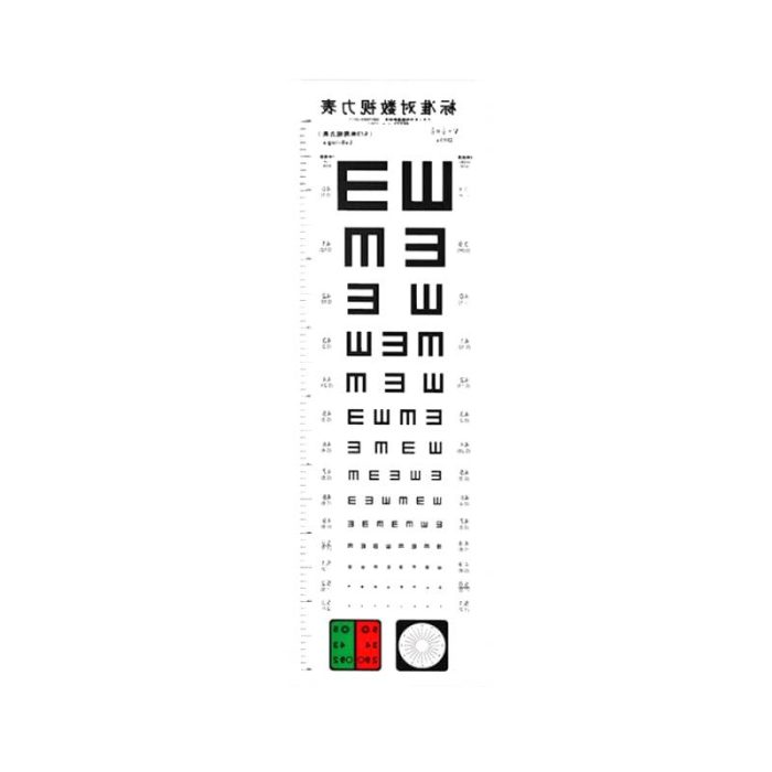 Illuminated Eye Chart
