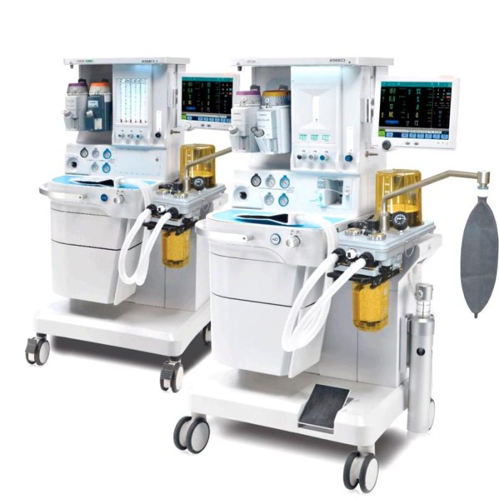 Trolley-Mounted Anesthesia Workstation